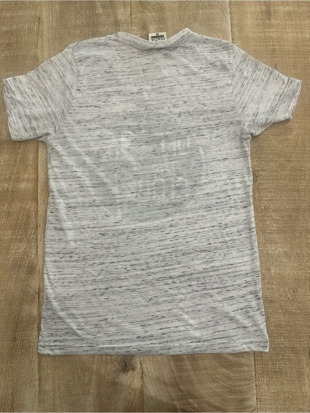 ATX Mafia “Off the Clock” Graphic Tee | V-Neck | Heather Gray | Size S - Picture 12 of 15